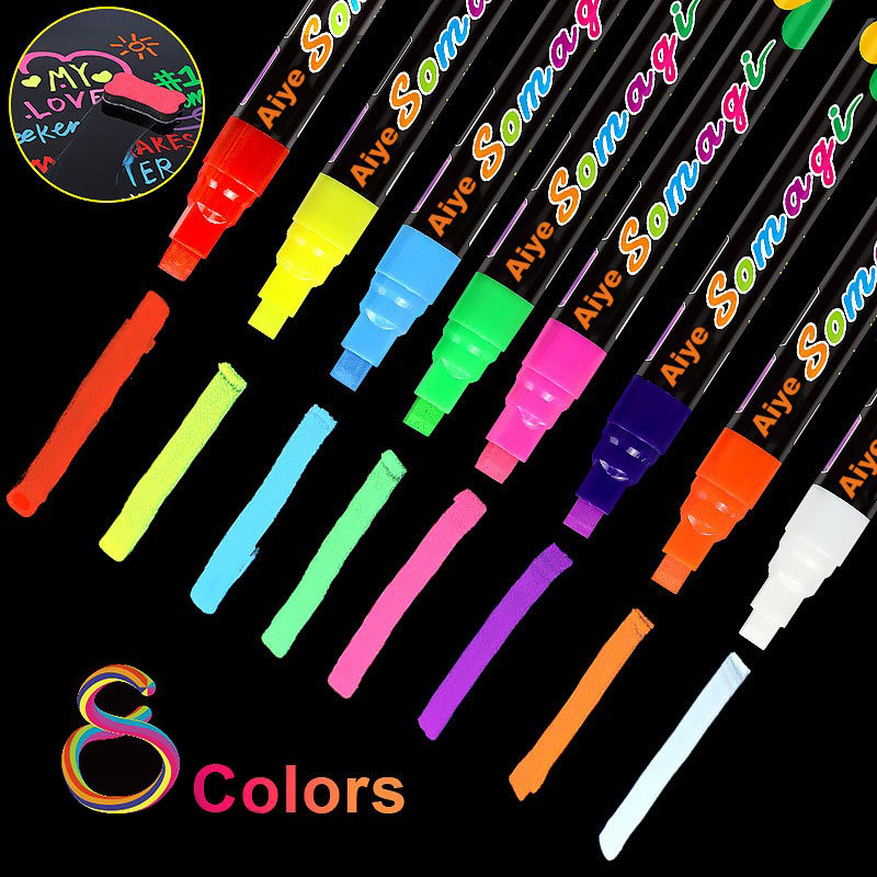 Liquid Erasable Chalk Markers  - Highlighter Set Pastel บทวิจารณ์และราคา