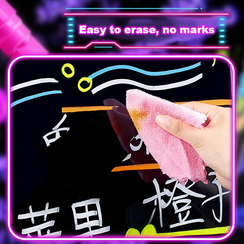 Liquid Erasable Chalk Markers  - Highlighter Set Pastel บทวิจารณ์และราคา