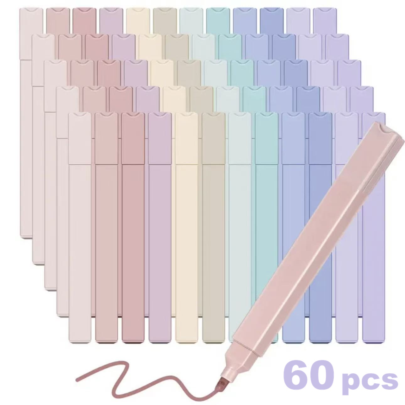 ชุดปากกาไฮไลท์สวยงาม 12/60 ชิ้ - Highlighter Set Pastel บทวิจารณ์และราคา