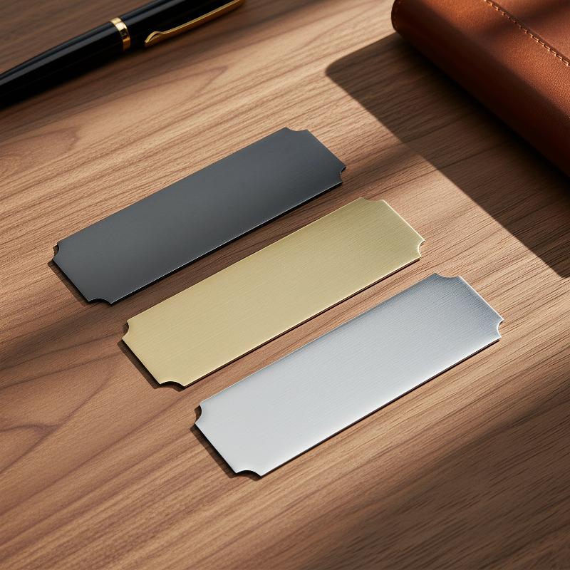 ป้ายเปล่าคุณภาพสูง 10 ชิ้น แกะ - Desk Name Plate บทวิจารณ์และราคา