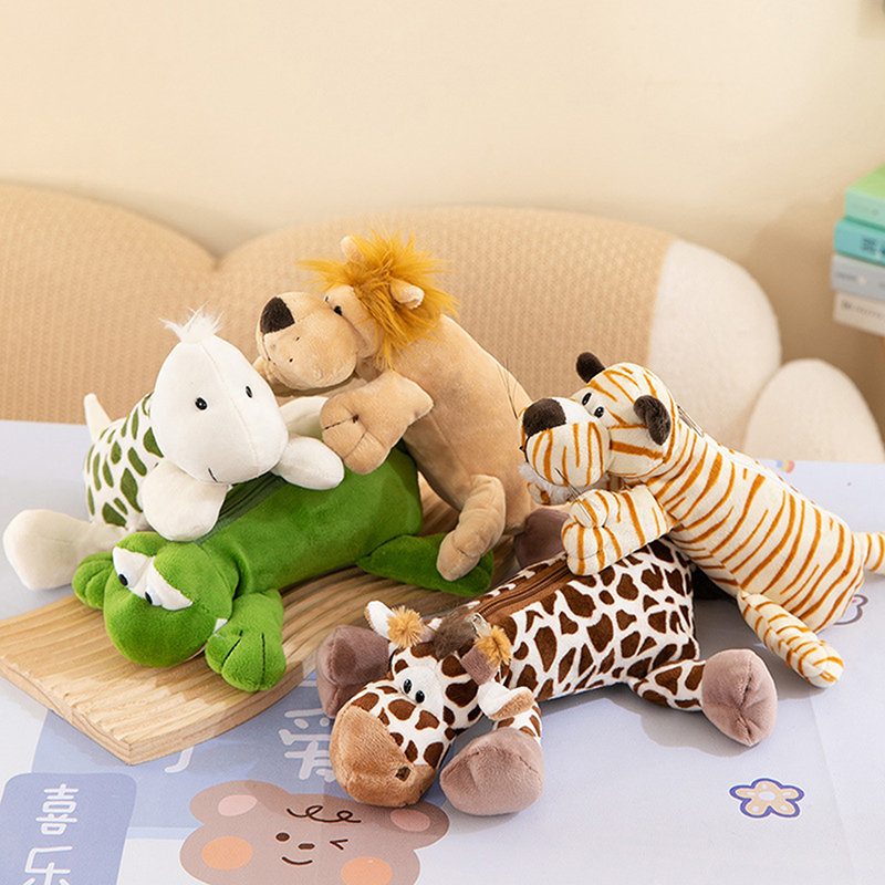 กระเป๋าใส่ปากกาลายการ์ตูนสัตว์ - Lion Stationery & Office Supply(Kunshan)Co.Ltd บทวิจารณ์และราคา